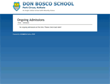 Tablet Screenshot of dbpc.emanageschool.com