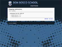 Tablet Screenshot of dbl.emanageschool.com